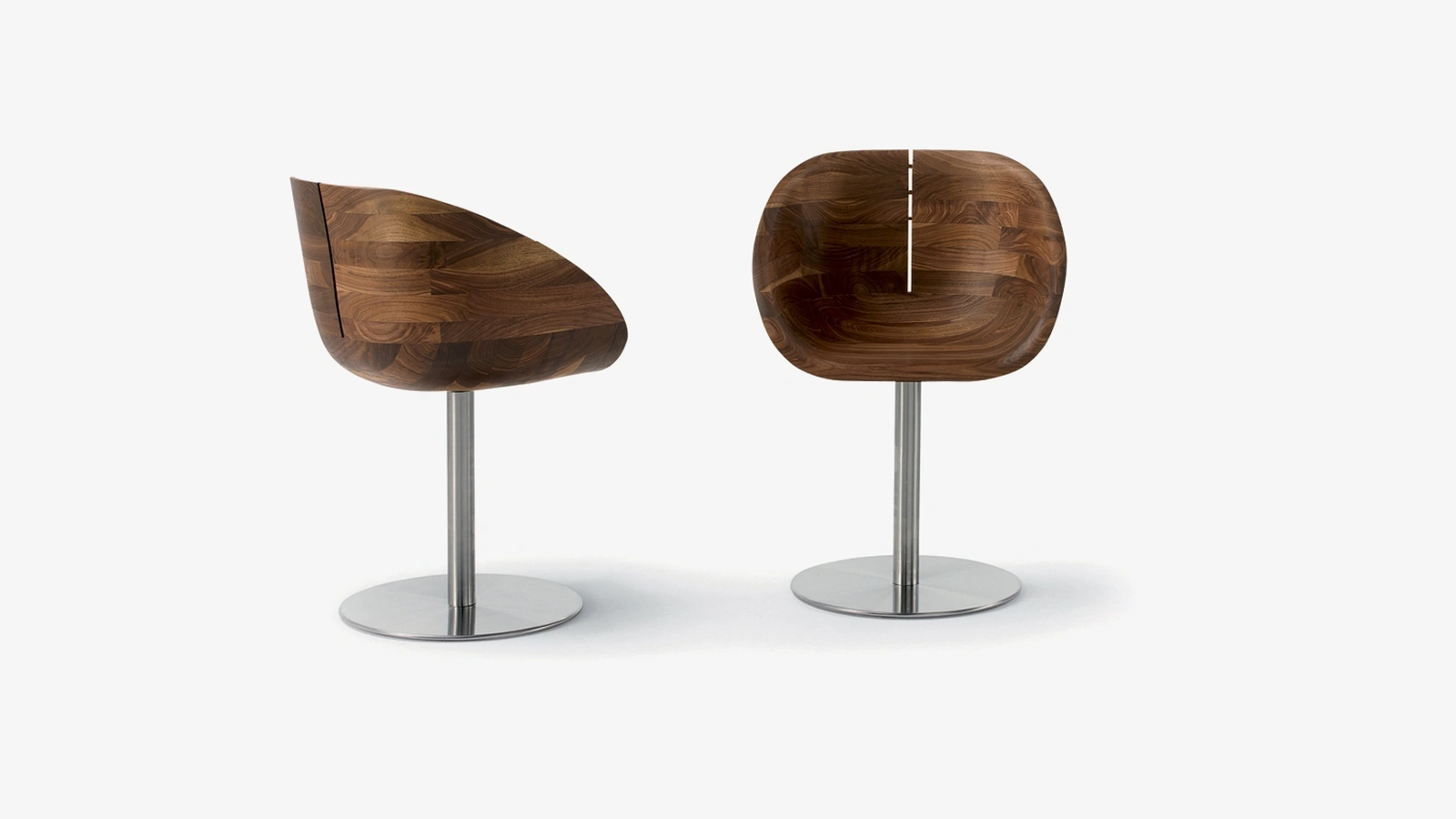 Sedia Gioconda in legno massello di Riva1920