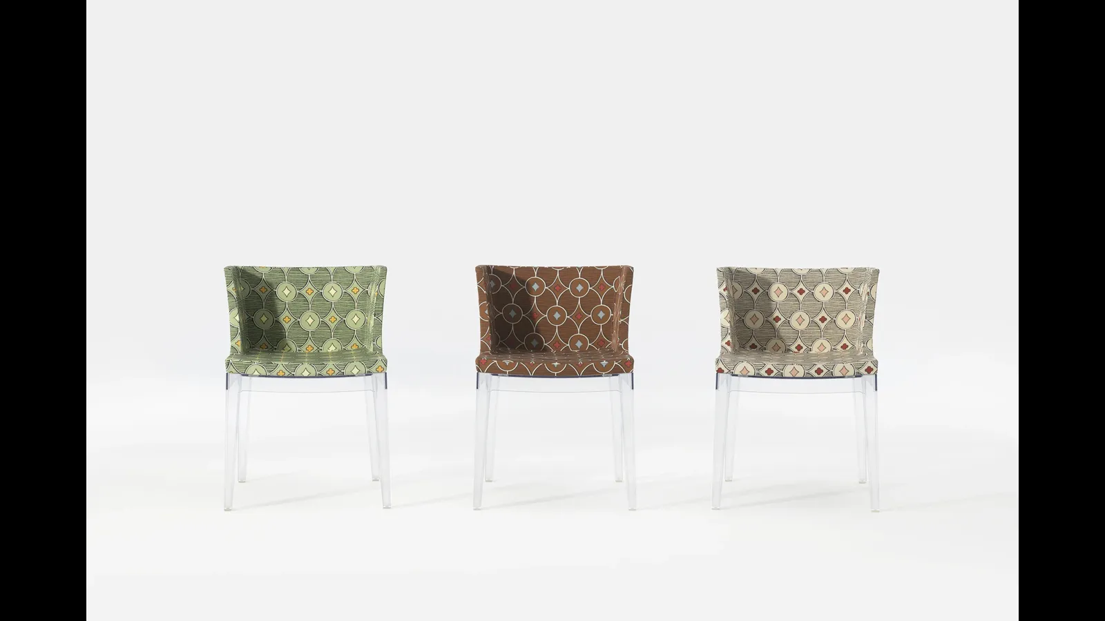 Sedia Mademoiselle Rubelli di Kartell