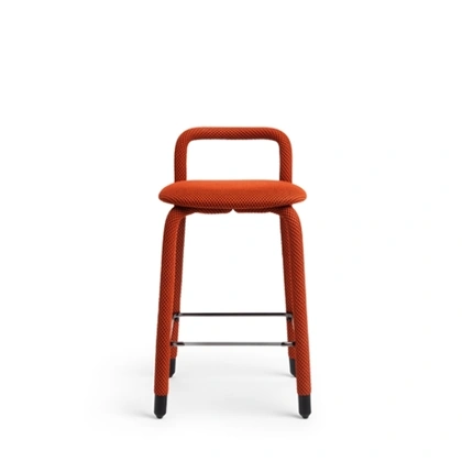 Sgabello imbottito Pippi di Midj