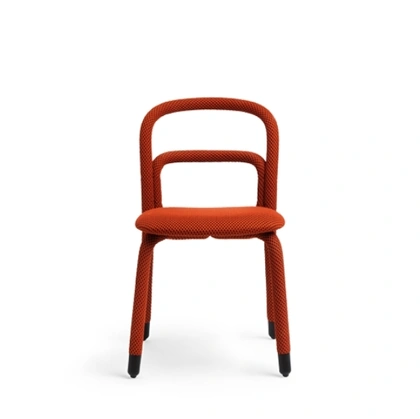 Sedia imbottita Pippi di Midj