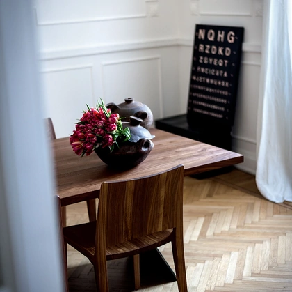 Sedia Voltri in legno massello di Riva1920