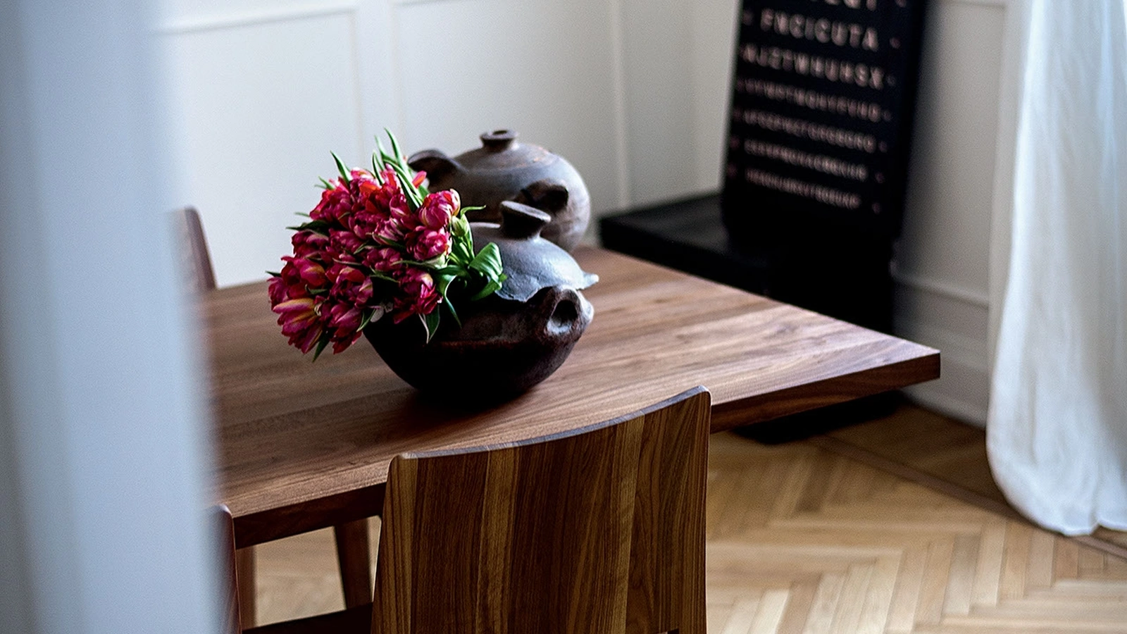 Sedia Voltri in legno massello di Riva1920