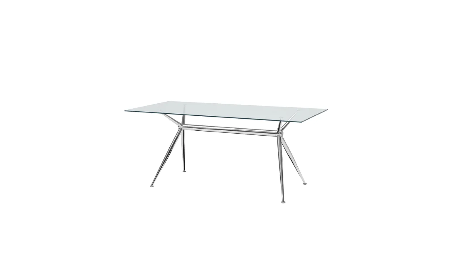 Tavolo in vetro Brioso di Midj