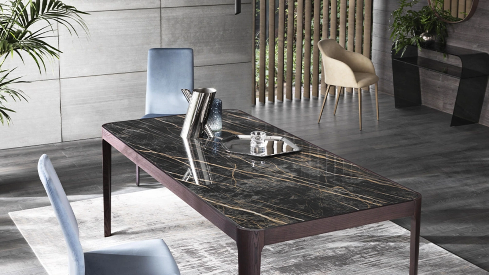 Tavolo allungabile Cross di Riflessi