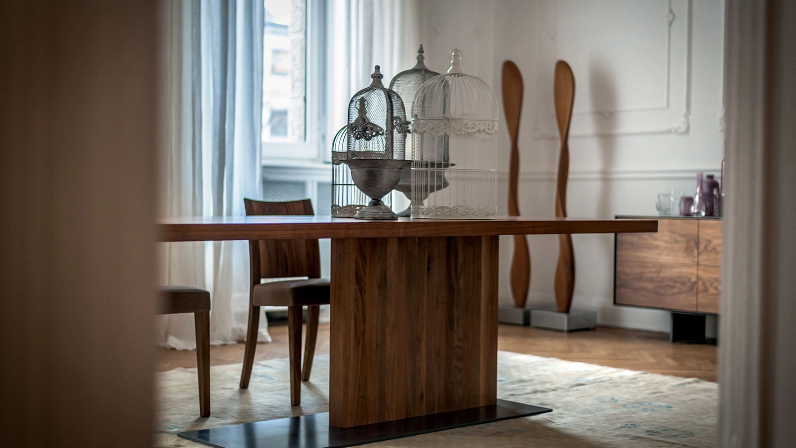 Tavolo Liam Wood in legno massello di Riva1920