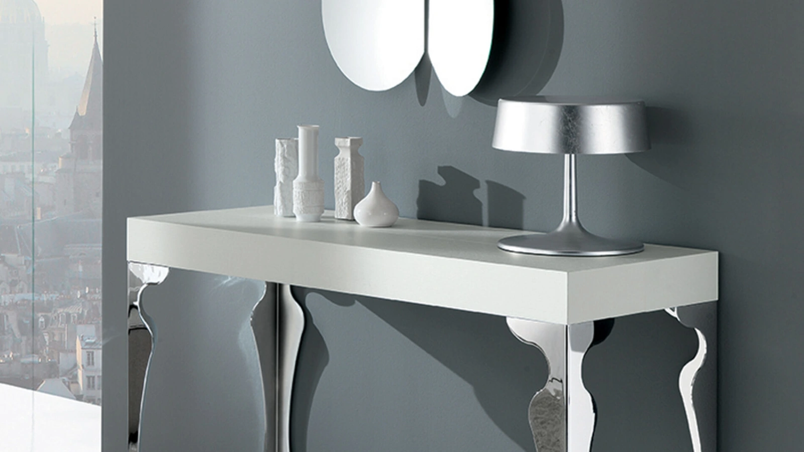 Tavolo Consolle allungabile Luxury di Riflessi