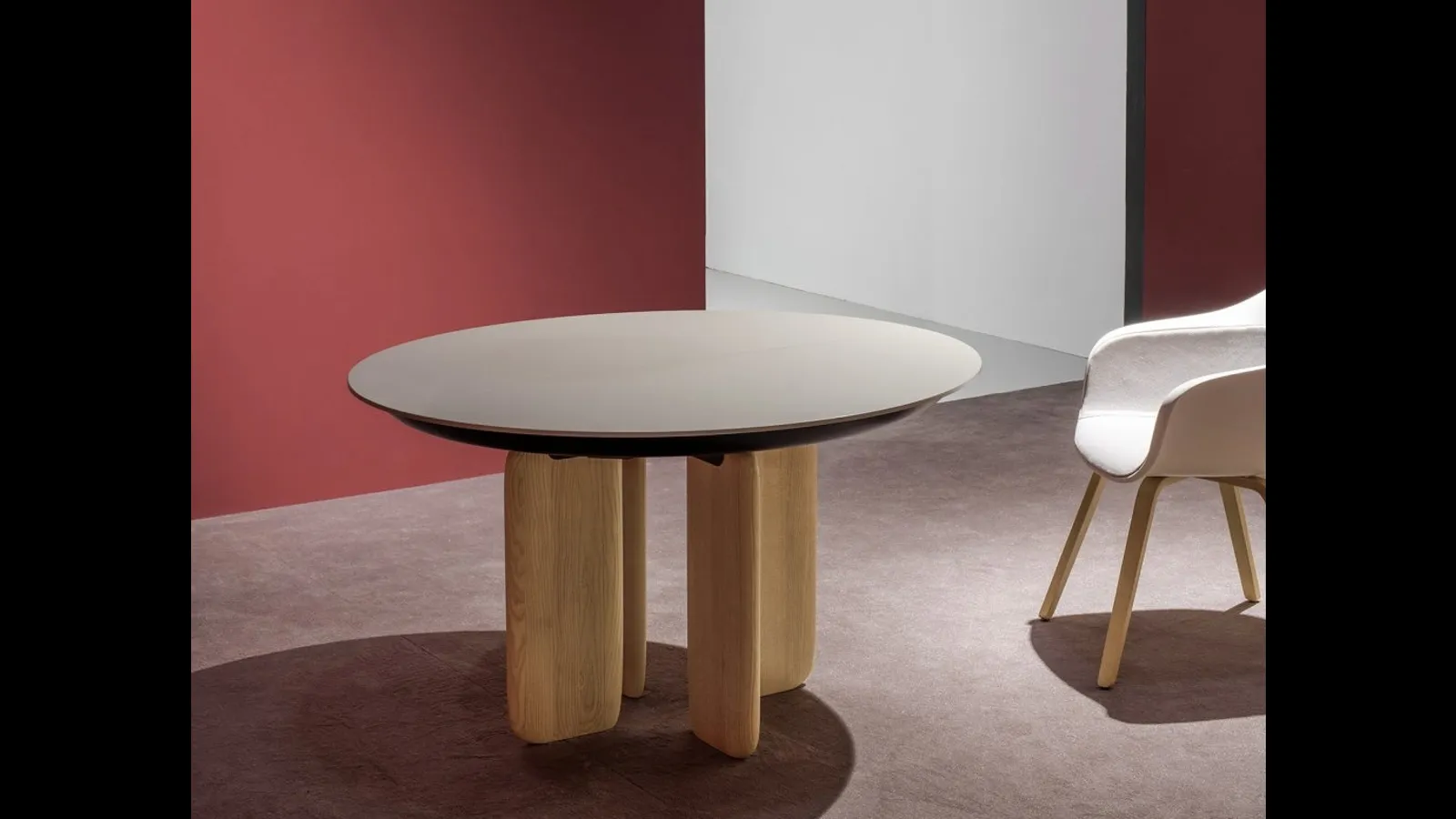 Tavolo allungabile Pala di Kristalia