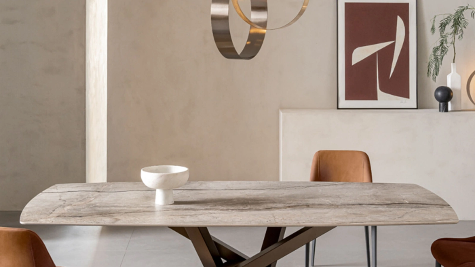 Tavolo Shangai in ceramica di Riflessi