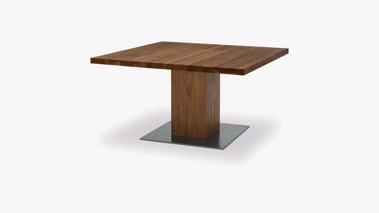 Tavolo Boss Basic quadrato in legno massello di Riva1920