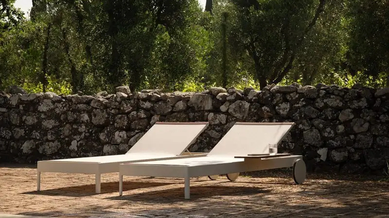 Lettino Solaris di Fast