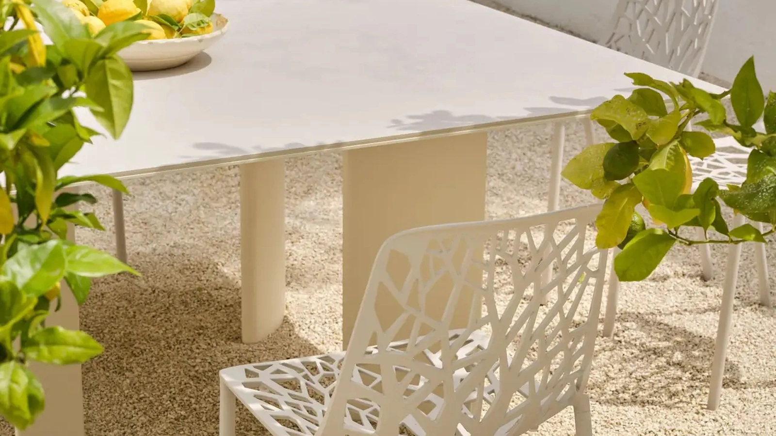 Tavolo Quadrato Naca di Fast