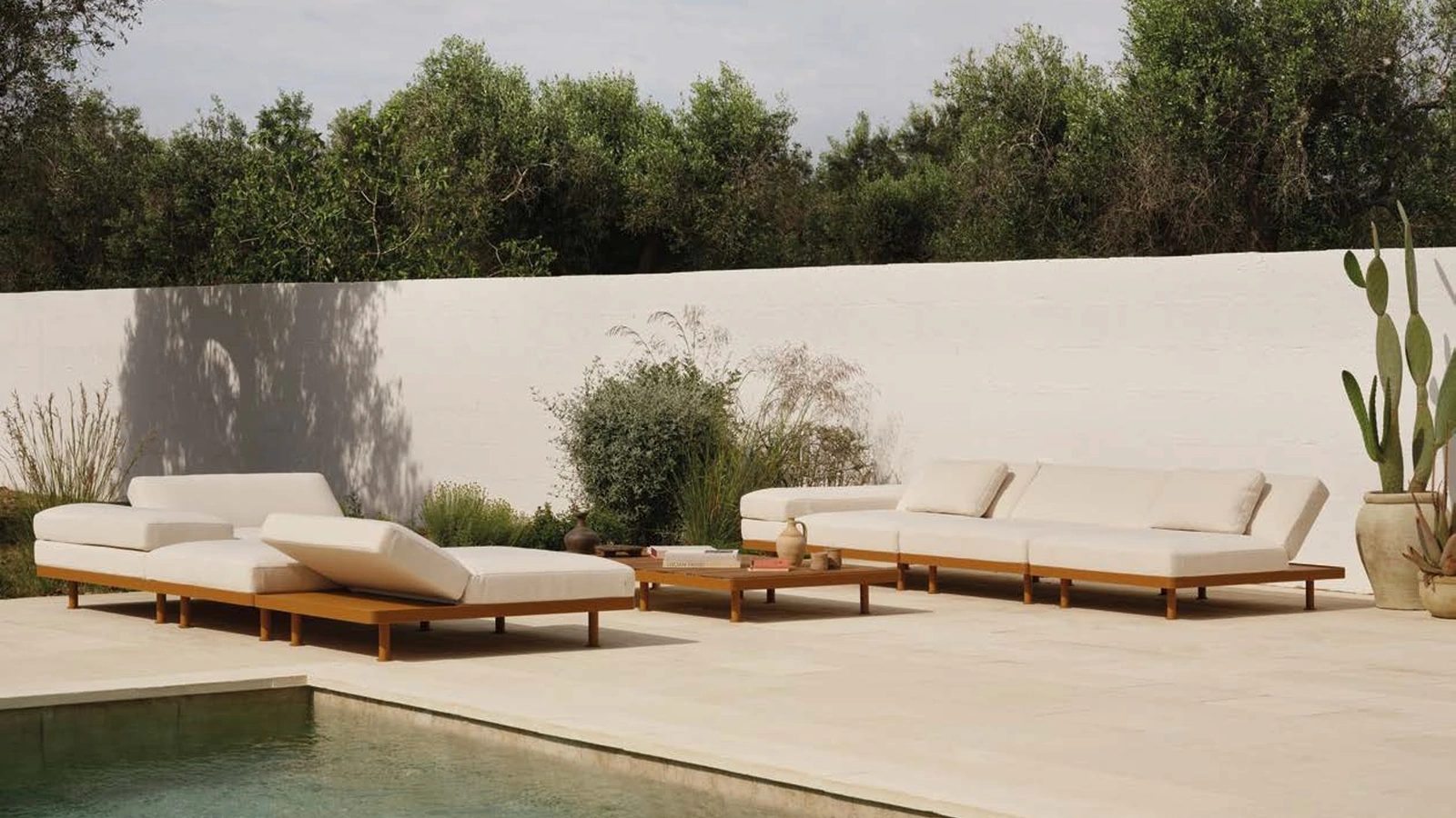 Divano modulare Unduetre di Fast